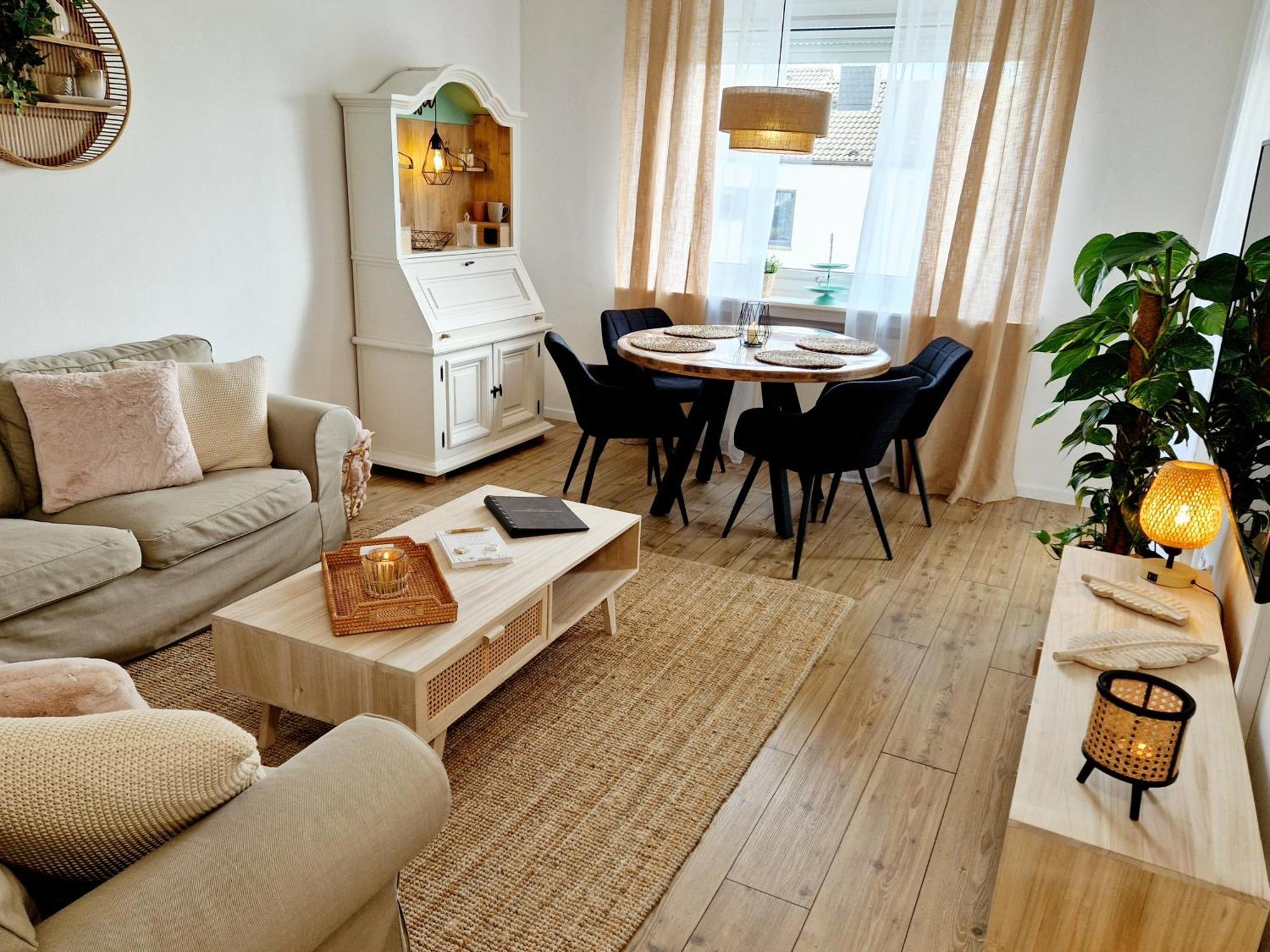 Ferienwohnung Sonnenhang Im Boho-Stil Mit Balkon Möhnesee Exteriör bild